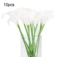 thumbnail image 1 of 10Pcs Artificiel Calla Lily Fleurs Mariage Maison Bouquet Extérieur Décor Multicolore, 1 of 1