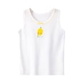 thumbnail image 1 of MIASHUI Débardeurs Graphiques Sans Manches pour Tout-Petites Filles, Camisoles pour Enfants Filles, Jaune, 10-11 Ans, 1 of 3