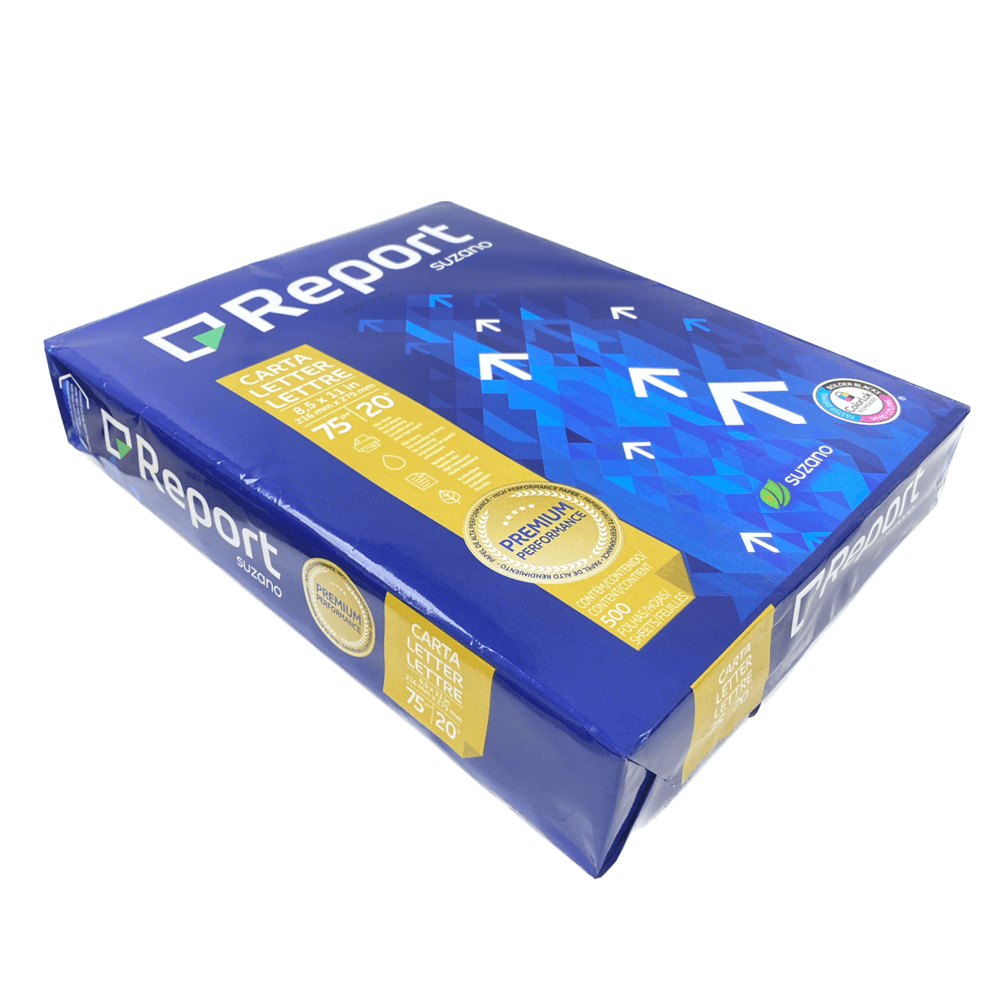 Report Printing Paper 500 Sheets  Per Pack - 8.5" x 11" (10 Packs)