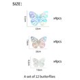 thumbnail image 2 of pstuiky Home Decoration 12Pcs Metal Texture Hollow Wall Sticker, 2 of 6