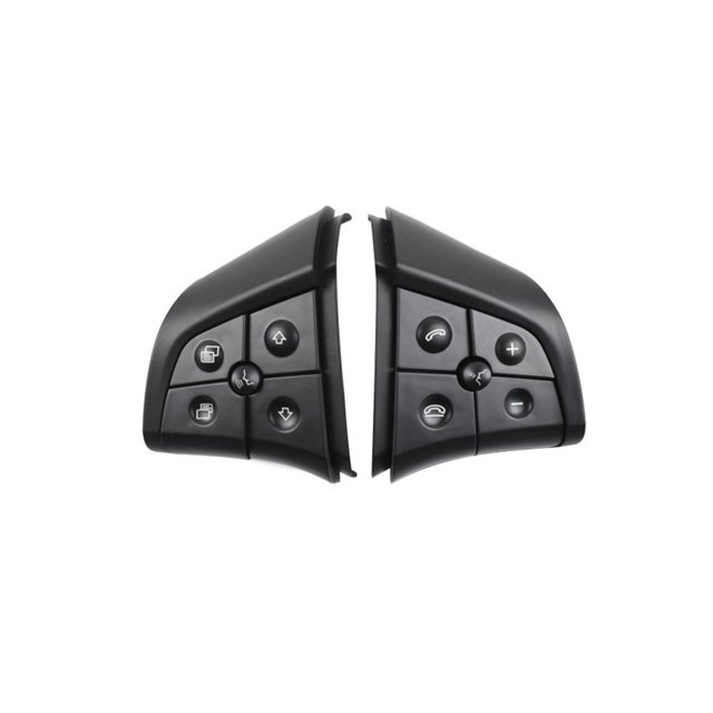 VONKY Interior Switch Wireless Controls Button Multifunctional Steering Wheel Key Controlling Controller Vehicle Replacements Black W164 with Base High