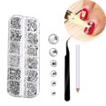 thumbnail image 3 of Up to 65% off Kitchen Gadgets 2000 Pieces Of Crystal Rhinestones In 6 Sizes With Nail Clippers And Picking Pen Kitchen Organizers and Storage, 3 of 4