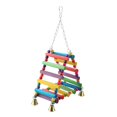thumbnail image 2 of ANGGREK Wood Bird Swing, Toy, For Bird Pet Parakeet, 2 of 8
