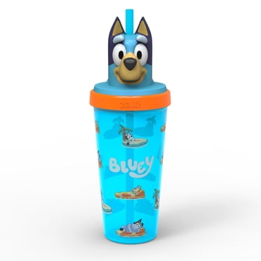 Zak Designs Bluey 18oz Super Sipper Tumbler