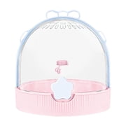 Lksixu Pet Supplies Small Pet Travel Carrier Portable Bird Cage For Small Feathered Pet for Small Dogs and Cats