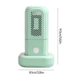 thumbnail image 3 of Dvkptbk Fruit and Vegetable Purifier Portable 3600Mah Capsule Shape Fruit Vegetable Washing Machine USB Rechargeable Fruit Cleaner Machine Automatic Household Cleaning Machine Home Appliances, 3 of 8