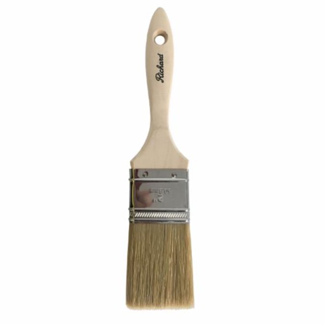 A Richard Tools 47381 Pinceau à Poils Blancs Droits 2 Po.