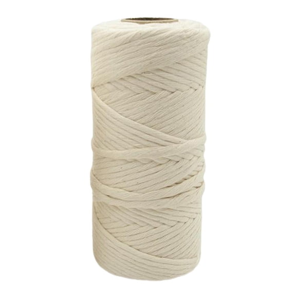 KLKCMS Macrame Cord for Wall Hanging Catcher Rope 4mm