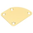 thumbnail image 1 of Guitar Neck Plate, Lightweight Anti Scratch Electric Guitar Neck Plate Set Gold 4 Hole  For Music Class, 1 of 8
