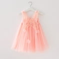 thumbnail image 1 of Robe en Maille Sans Manches pour Tout-Petites Filles pour Fêtes et Spectacles de Danse, 1 of 3