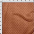 thumbnail image 3 of oneOone Silk Tabby Fabric Dot & Floral Block Print Fabric By Yard 42 Inch Wide, 3 of 4