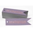 thumbnail image 2 of Inkdotpot Rose Gold Foil Paper Hang Tags Invitation Party Favor Tags 100 Pieces, 2 of 6