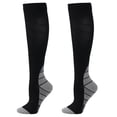 thumbnail image 1 of CSChome Compression Stockings 1 Pair Sports Compression Stockings High Elasticity -slip Shockproof Breathable Soft Unisex Running Travel, 1 of 6
