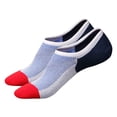 thumbnail image 2 of ylioge Chaussettes Basses pour Hommes Invisibles Antidérapantes Respirantes pour Course à Pied Randonnée, 2 of 2