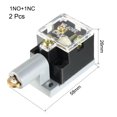thumbnail image 2 of Unique Bargains 2PCS LXW3-N 2NO 2NC Spring Plunger Roller Micro Limit Switches Black, 2 of 4