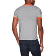 thumbnail image 2 of Ringer T-Shirt S Athletic Heather/Orange, 2 of 3