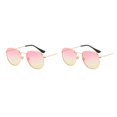 thumbnail image 3 of relayinert Fashionable Polarized Lens Small Square For Trendy Style Materials gold pink yellow C15 2Set, 3 of 6