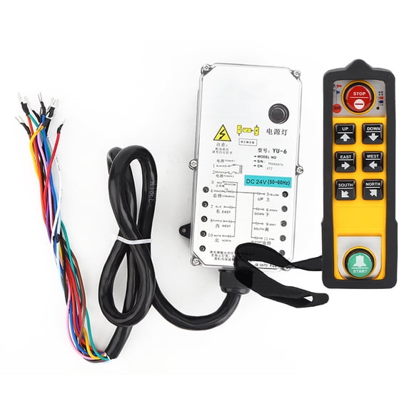 Crane Remote Controller, Reliable Stable Anti-Fall Hoist Controller, Conveyors For Cranes DC24V,AC36V,AC220V,AC380V