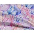 thumbnail image 5 of oneOone Rayon Medium Blue Fabric Leaves & Clover Sewing Craft Projects Fabric Prints By Yard 56 Inch Wide, 5 of 5