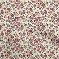 thumbnail image 1 of oneOone Polyester Spandex Brown Fabric Florals Craft Projects Decor Fabric Printed By The Yard 56 Inch Wide, 1 of 4