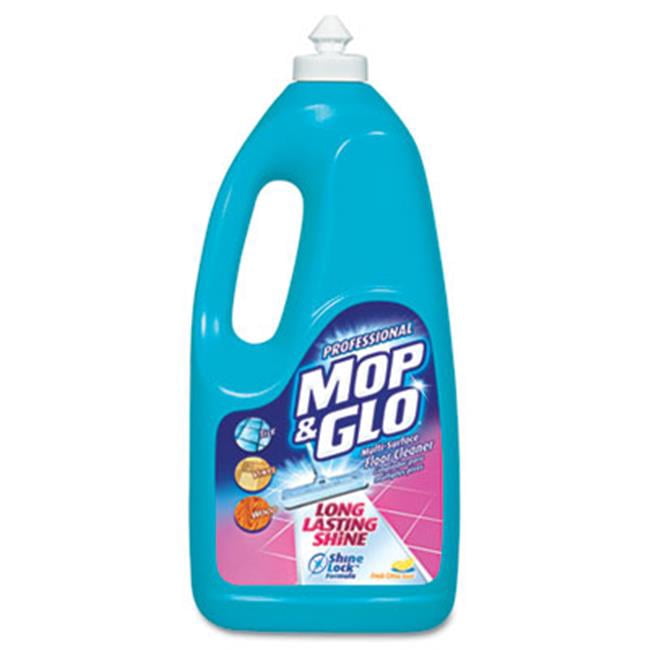 Professional Mop &amp; Glo 74297EA Triple Action Floor Cleaner  Fresh Citrus Scent  64 oz. Bottle