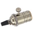 thumbnail image 4 of Aluminum Plating E27 Lamp Base, Lamp Holder, With Switc For Closet Home Stair Green Bronze, 4 of 8