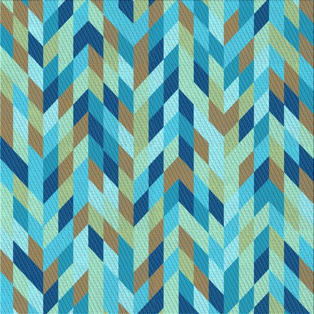 Ahgly Company Tapis d'Intérieur Lavables à la Machine, Carrés, Transitionnels, Verts, Tapis de Zone, 5 Pieds Carré