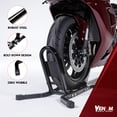 thumbnail image 5 of Venom Motorcycle Bike Front Tire Wheel Chock Lift Stand Compatible with Kawasaki Ninja 650R 650 R, 5 of 5