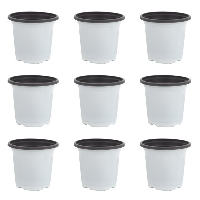 60 Pcs Practical Mini Flowerpot Bonsai Pot Plastic Flowerpot Gardening Flowerpot