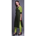 thumbnail image 3 of Bimba Robe Kurti Longue en Coton Imprimé Tunique Droite Robes pour Femmes Haut Indien-Petit, 3 of 6