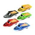 thumbnail image 4 of Lipstore 5x Mini Pullback Boats Realistic Children Vehicles Toy for Ages 3+ Boys Gift, 4 of 8