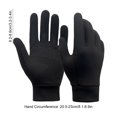 thumbnail image 3 of Gants de Sport à Écran Tactile Adaptés aux Gants Chauds et Antidérapants pour Course, Cyclisme et Ski, 3 of 6