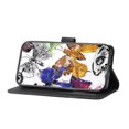 thumbnail image 4 of Compatible avec Samsung Galaxy A52 5G/ 4G Étui Gaufré Papillon avec Portefeuille et Support, 4 of 5