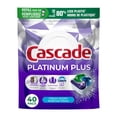 thumbnail image 1 of Cascade Platinum Plus Dishwasher Pods, Dishwasher Detergent, Dish Detergent Soap, Fresh, 1 of 10