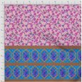 thumbnail image 2 of oneOone Cotton Poplin Fabric Geometric|Leaves & Floral Panel Decor Fabric Printed BTY 56 Inch Wide, 2 of 3