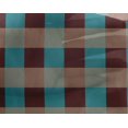 thumbnail image 4 of oneOone Georgette Viscose Teal Blue Fabric Gingham Check Fabric For Sewing Printed Craft Fabric By The Yard 42 Inch Wide, 4 of 4