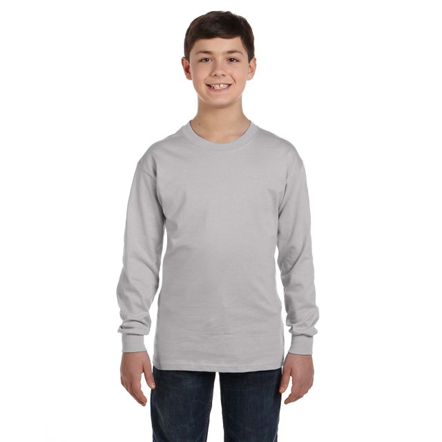 Hanes - Authentic Youth Long Sleeve T-Shirt