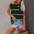 thumbnail image 5 of Fridja Hauts Décontractés Sans Manches à Col Rond Imprimés pour Femmes avec Poches T-shirt Blouse, 5 of 5