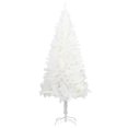 thumbnail image 2 of vidaXL Artificial Pre-lit Christmas Tree with Ball Set White 120 cm, 2 of 5
