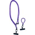 thumbnail image 1 of ORUYROP 2 Packs Porte-Clés Lanière de Téléphone Réglable Sangle de Cou et Sangle de Poignet avec Patchs pour Téléphone Intelligent, 1 of 3