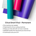 thumbnail image 2 of Vinyle permanent sans tapis Cricut® Smart Vinyl™ (91 cm), noir, 2 of 9