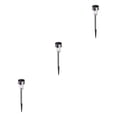 thumbnail image 3 of jesticaly 2Pcs Stainless Solar LED Lawn Lamp IP44 Outdoor Garden Pathway Landscape Lamp Red 3Set, 3 of 6