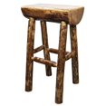 thumbnail image 1 of Montana Woodworks Glacier Country Collection Half Log Barstool, 1 of 3