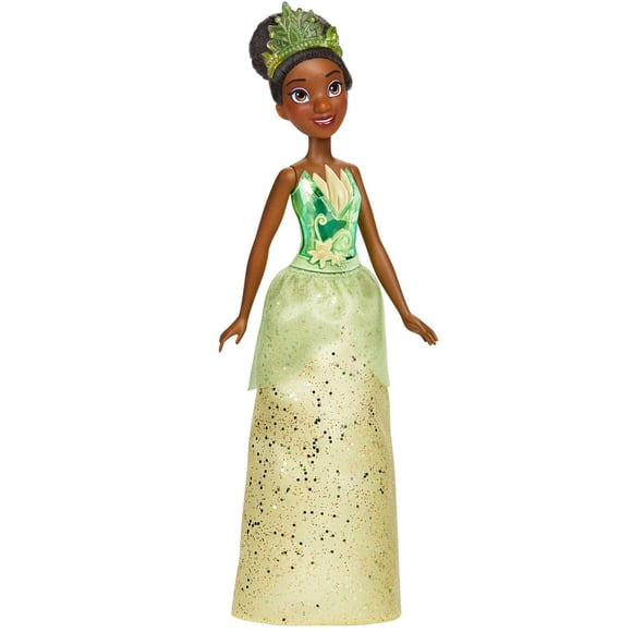 Disney Princess Royal Shimmer Tiana Doll with Skirt and Accessories