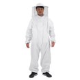 thumbnail image 2 of Beekeeping Suit, Professional Lightweight Breathable Beekeeping Protective Smock With Protective Hat Veil, Made From Cotton + Polyester, Perfect For Beekeeper Farm Visitors, 2 of 8