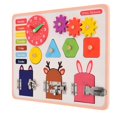 thumbnail image 3 of ANGGREK Wooden Activity Board, Wear Resistant Busy Board Toy For Children, 3 of 8