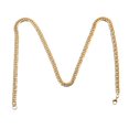 thumbnail image 4 of 1 Pc Fashion Chain Hip Hop Accessories Double Buckle Chain for Men (Golden), 4 of 8