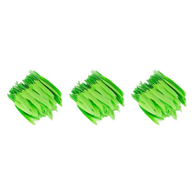 Maytalsory 100x Plumes Style Boho Sauvages et Résistantes aux Couleurs pour Artisanat Résistantes aux Déchirures Vert 3Ensemble