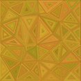 thumbnail image 1 of Ahgly Company Tapis d'Intérieur Lavable à la Machine, Carré, Transitionnel, Orange, Tapis de Zone, 4 Pieds Carré, 1 of 7