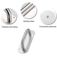thumbnail image 2 of Jinsinto Grande Poignée de Porte en Acier Inoxydable Tirer et Pousser la Poignée de Porte de la Plaque avec des Vis Utilisation pour le Restaurant, 2 of 5